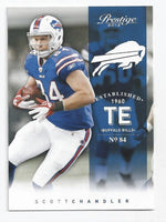 Scott Chandler Bills 2012 Prestige #24