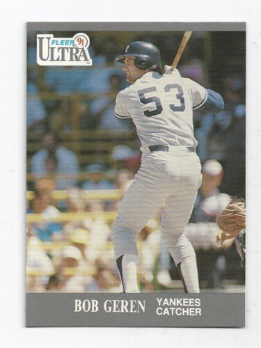 Bob Geren Yankees 1991 Fleer Ultra #231
