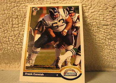 Frank Cornish Chargers 1991 Upper Deck #186