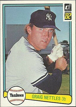 Graig Bettles Yankees 1982 Donruss #335