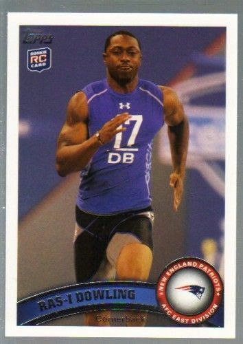 Ras-Dowling Patriots 2011 Topps Rookie #311