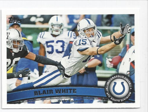 Blair White Colts 2011 Topps #8