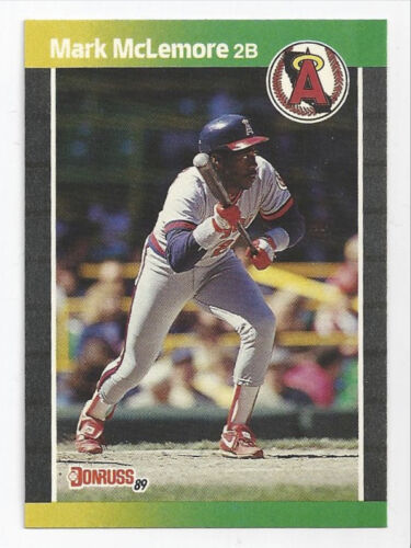 Mark McLemore Angels 1989 Donruss #94