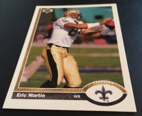 Eric Martin Saints 1991 Upper Deck #250