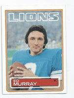 Ed Murray Lions 1983 Topps #68