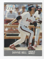 Donnie Hill Angels 1991 Fleer Ultra #46